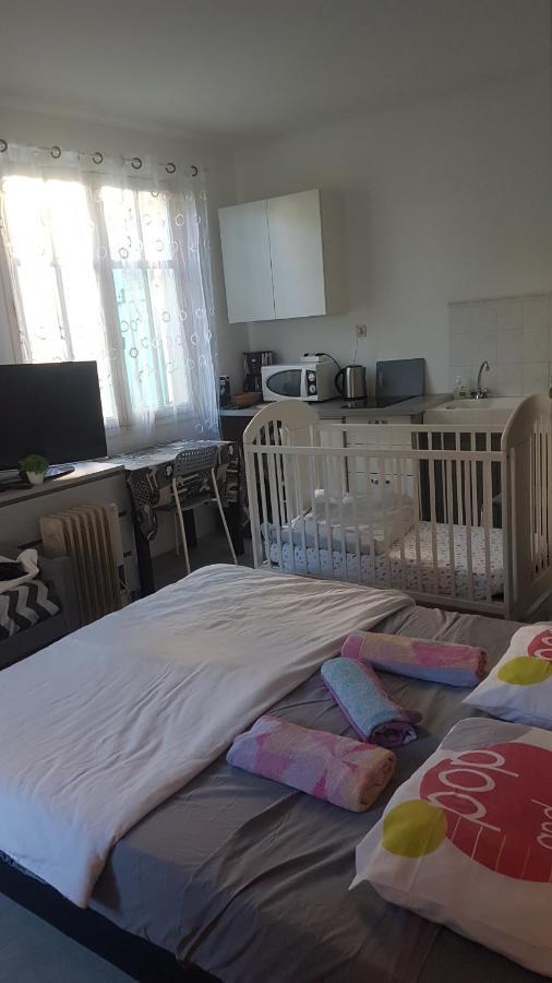 Studio Pour 3 Personnes Au Calme Dans Villa Nice Eksteriør billede